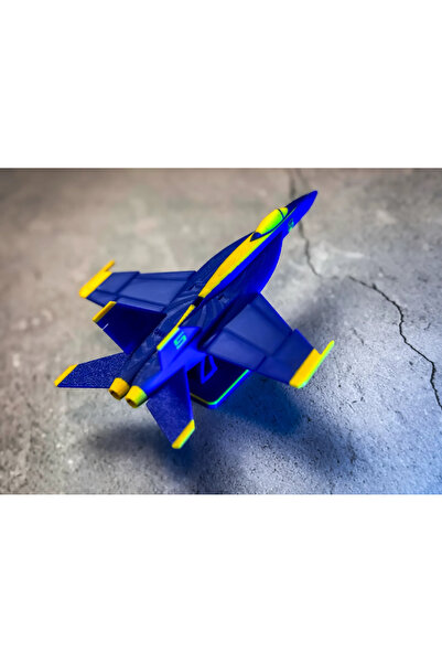 Genel Markalar F/A-18 Super Hornet Blue Angels Uçak Kiti Modeli Maketi