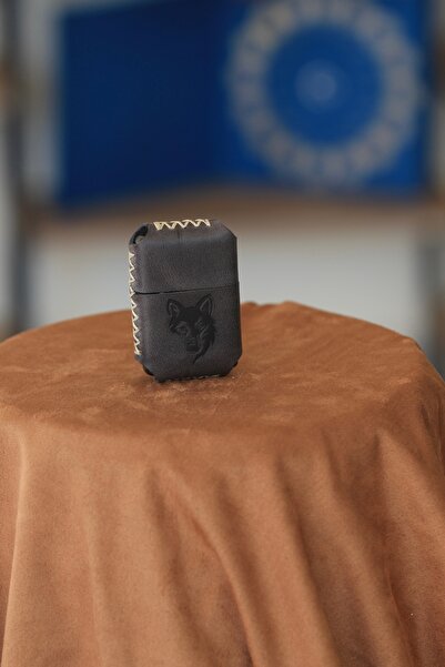 RETROTR El Yapımı Hakiki Deri Çakmak Isme Özel