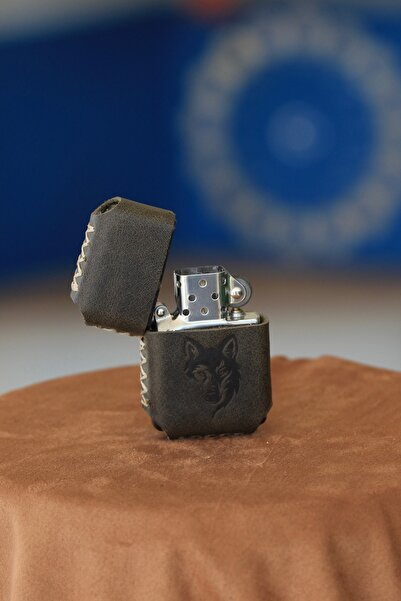 RETROTR El Yapımı Hakiki Deri Çakmak Isme Özel