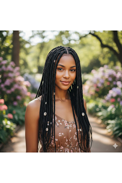 Esperer شعر صناعي أسود - للتضفير الأفريقي والراستا