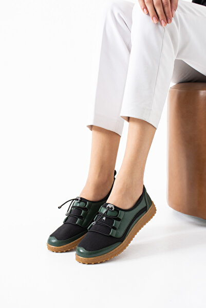 ModaAmour Hogan Khaki Women's Orthopedic Comfortable Shoes