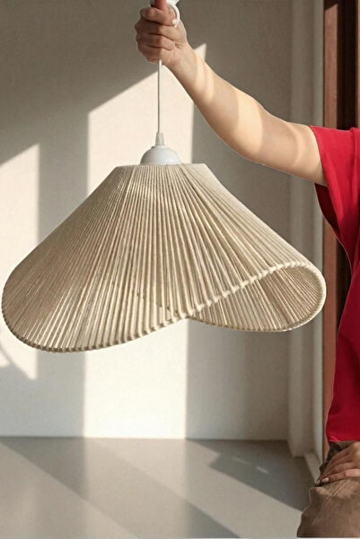 Bubihome Elysia Makrome Avize, El Yapımı Bohem Aydınlatma