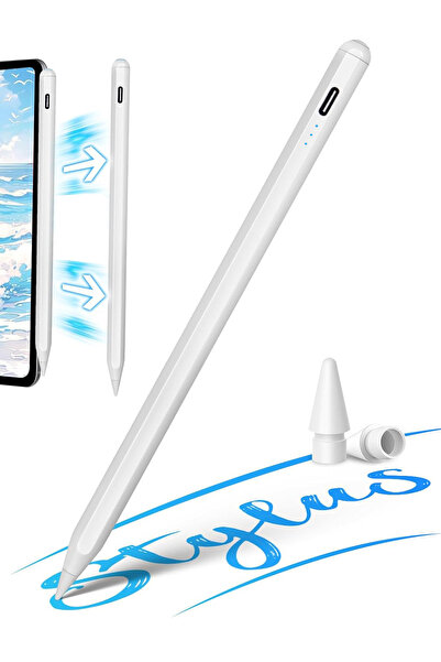 NovStrap Samsung Galaxy Tab A9 Sm-x110 A9 Plus Sm-x210 Ile Uyumlu Dokunmatik Tablet Kalemi Gen2 Stylus Pencil