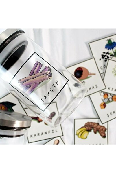 KT Decor Jar Labels - Spice Set 42 Liters