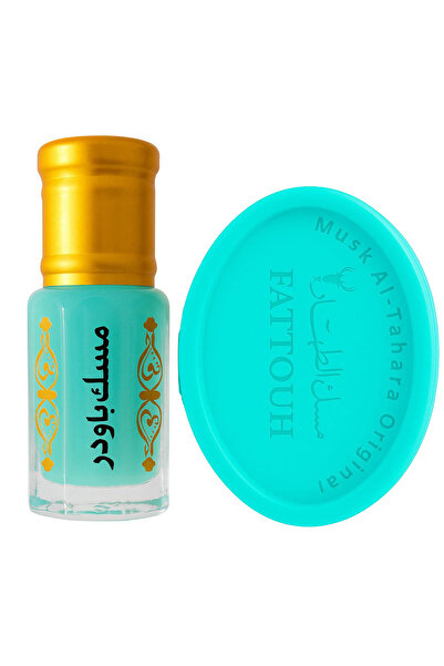 MUSK AL TAHARA صابون الجسم مسحوق المسك + 6 مل مسحوق المسك