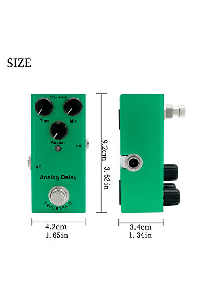 Choice EF-10 Electric Guitar Effects Pedal Vintage Overdrive/Distortion Crunch/Distortion/US Dream/Classic
