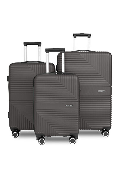 PARAJOHN Strato Lightweight ABS Hard Side 8 Spinner Wheel Luggage Set of 3 with Lock 20/24/28 inch