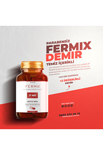 Vitapure Fermix Demir Kapsül