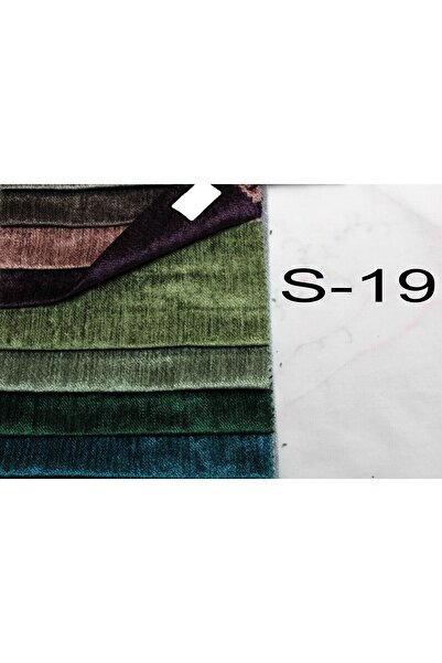 MebelPort Curtain Chenille Backdrop Curtain Double Wing with Fringe Edge (Right - Left Wing)