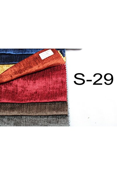 MebelPort Curtain Chenille Backdrop Curtain Double Wing with Fringe Edge (Right - Left Wing)