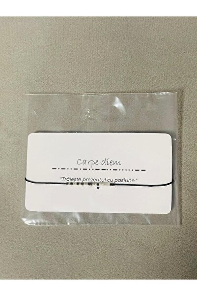 OEM Bratara Cod Morse - Carpe Diem