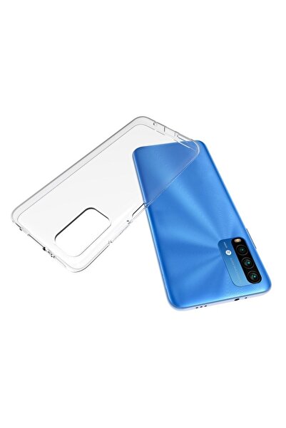 ZM STORE Xiaomi Redmi 9T Kılıf Süper Silikon Şeffaf Kapak