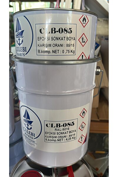 Genel Markalar Marine Epoksi Son Kat Boya Beyaz 5 KG