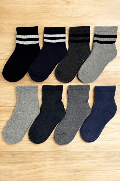 tibo 8 чифта безшевни зимни дебели хавлиени чорапи без пръсти