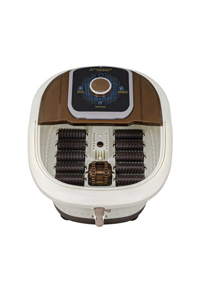 FOOT MASSAGER مساج حمام القدمين بالحرارة اللون البني