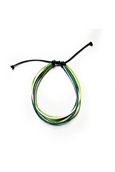 Wild Bracelets Bratara reglabila din mai multe snururi cerate, Nature vibes by