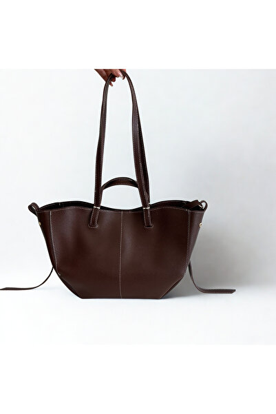 yako Geantă dublă pentru umăr și mână pentru femei – volum mare, portofel int...