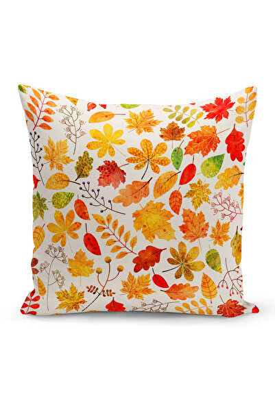 Bertille Home Seria de toamnă - Husă de pernă imprimată digital pe două fețe ...