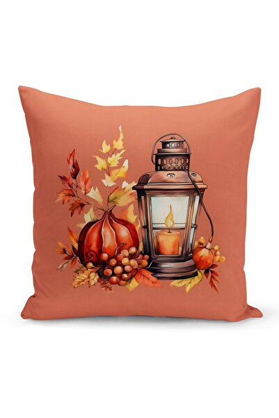 Bertille Home Autumn Series - Double Sided Digital Printed Throw Pillow Cover (Halloween Pity Cushion Cover)