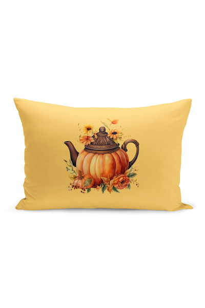 Bertille Home Seria de toamnă - Husă de pernă imprimată digital pe două fețe ...