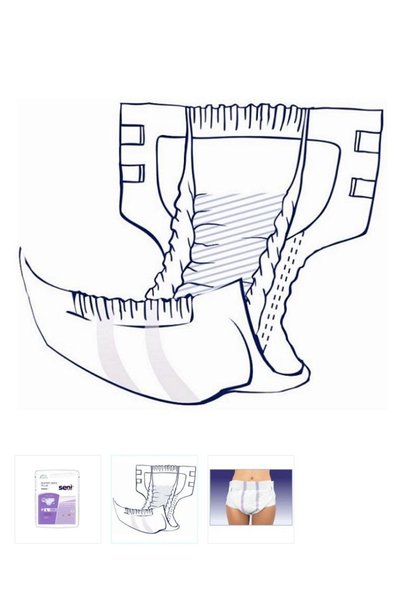 Seni Super Plus Super Absorbent Patient Diapers