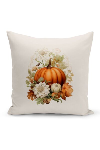 Bertille Home Κάλυμμα μαξιλαριού με ριχτάρι διπλής όψης σειράς φθινοπώρου (Κά...