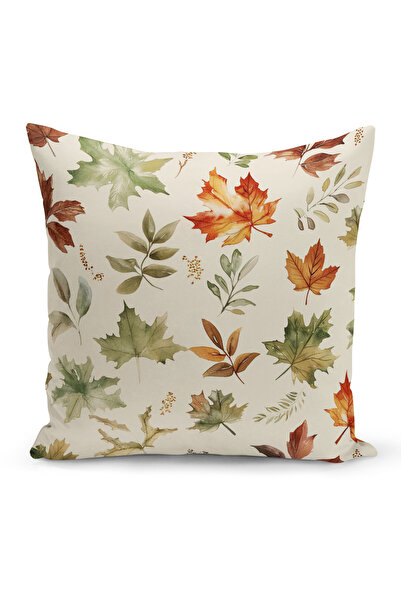 Bertille Home غطاء وسادة مطبوع على الوجهين من سلسلة الخريف منقوشة (غطاء وسادة...