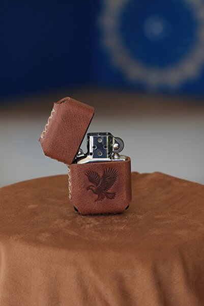 RETROTR El Yapımı Hakiki Deri Çakmak İsme Özel