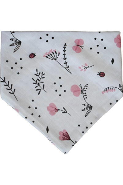 Baby Minik Triangle Scarf Muslin Apron 4 Pieces