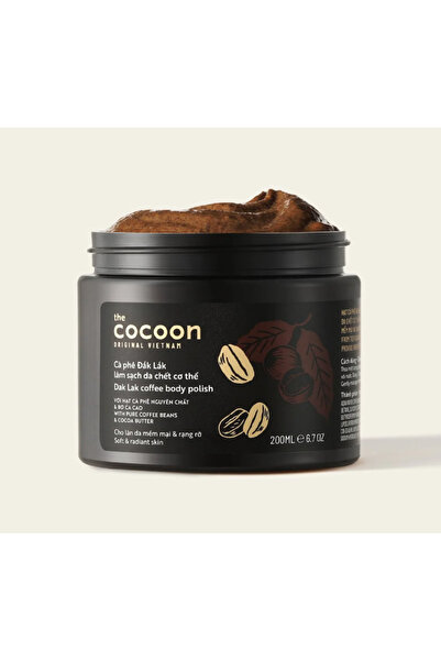 The Cocoon Original Vietnam مقشر الجسم بالقهوة داك لاك 200 مل، مقشر للجسم بال...
