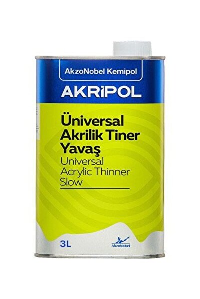 AKZO NOBEL AkzoNobel Akripol Akrilik Tiner Yavaş GL 3 Litre