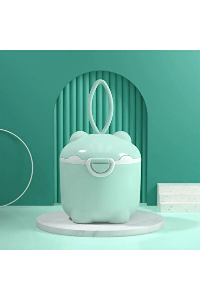 Choice صندوق حليب الأطفال الأخضر، حاوية حليب محمولة، منظم طعام، حاوية وجبات خ...