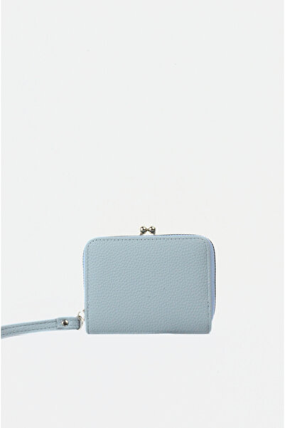 Mazel Design 9327 Genuine Leather Zippered Card Holder, Coin Imported Women's Wallet - Multi-Pocket, with Wrist Strap