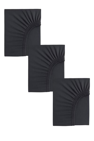 COTENCONCEPT 3 Adet Pamuklu ve Lastikli 60 x 120 x 15 cm Penye Bebek Çarşaf