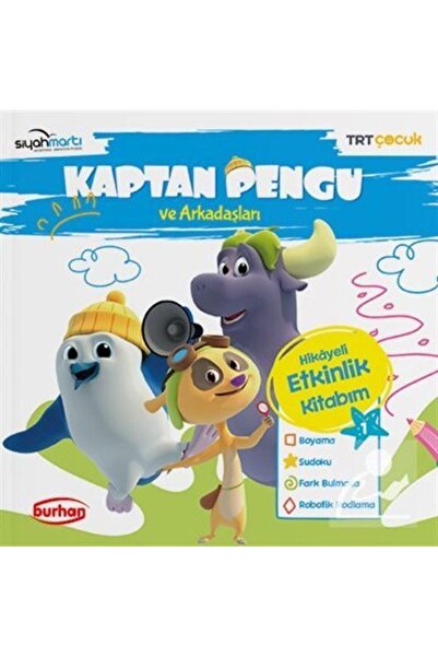 Genel Markalar Kaptan Pengu ve Arkadaşları Hikayeli Etkinlik Kitabım 1