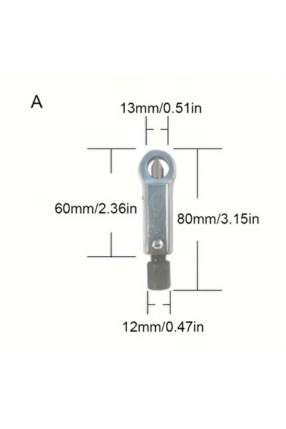 Choice Silver Metal Nut Splitter Tool Heavy Duty, Rusty Nut Separator for Removing Broken and Damaged Nuts