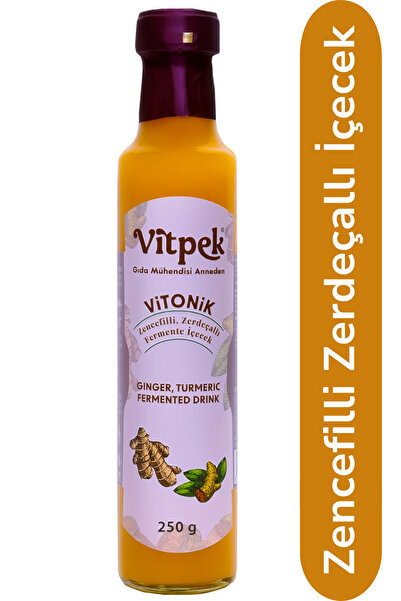 Vitpek Vitonik Zencefilli Zerdeçallı Tonik Fermente İçecek 250 ml