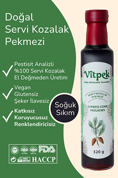 Vitpek Doğal Kozalak Pekmezi 320g