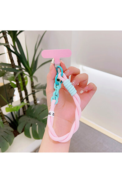 Choice J 1 قطعة حزام الهاتف المحمول حبل معلق حبل الهاتف المحمول حزام معصم قصي...