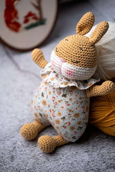 CAPELLA TOYS Oyuncak Bebek Amigurumi Örgü Bebek Çocuk Oyun ve Uyku Arkadaşı T...