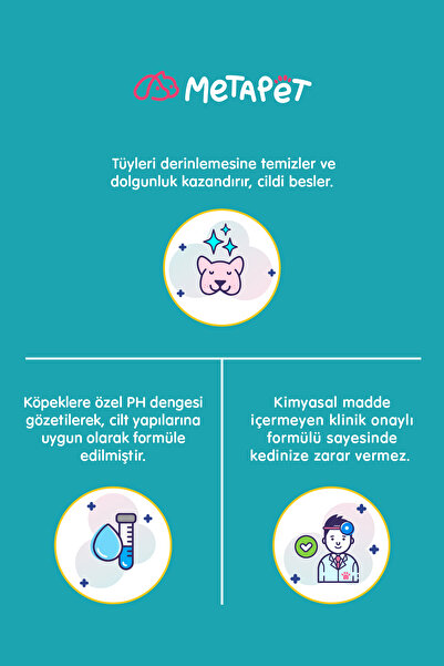Metapet Köpekler Için Kuru Köpük Şampuanı (Bit Pire Parazit Kene Damlası Tarağı Tasması Ile Kullanılabilir)