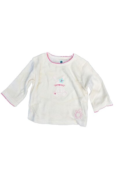 yorni 2 ADET, 0-3 Ay, Tek Beden, Kız Bebek Krem Clean Globe Sweet Bunny Organ...