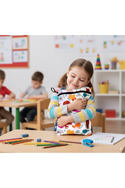 yorni İkili Ekonomik Set, 43x46cm Zoo Sıvı Geçirmez Çanta ve 30x37cm Zoo Sıvı...