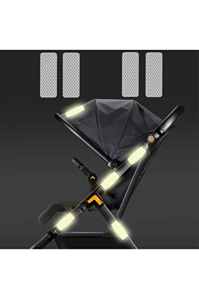 Choice 10 قطع بيضاء 10 قطع مضادة للماء ومضادة للتصادم في الليل رقعة عاكسة متع...