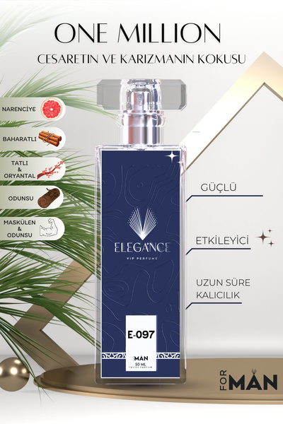 silver elegance vip perfume One Million Edp 50 ml – Baharatlı Ve Derin Erkek ...