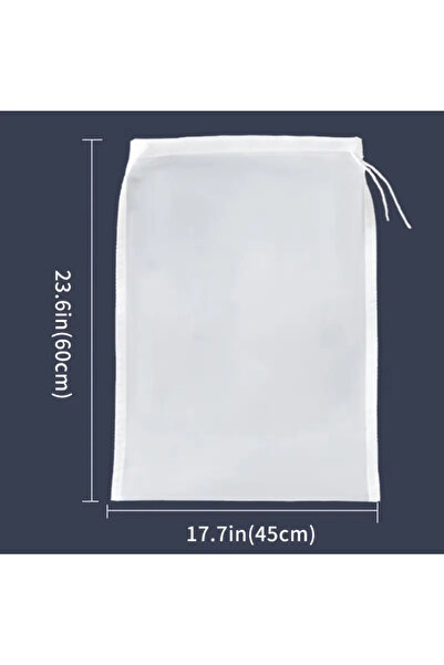 dukart Home Ultra Ince Torba Süzgeç, Xl Boy, Yoğurt Süzgeci, Malt Mayşeleme T...