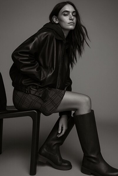 piel island سترة بومبر بحزام من BRSHK للموسم الجديد