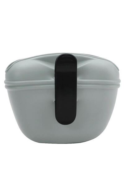 Choice حقيبة خصر محمولة رمادية اللون لتدريب الكلاب، وجبات خفيفة، طعم، طاعة ال...