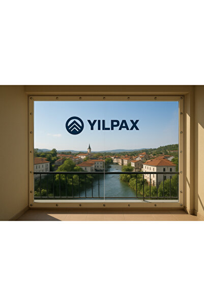 YILPAX 3 MT X 2 MT ŞEFFAF BRANDA KIŞ BAHÇESİ KAMELYA KUŞ GÖZLÜ 0.80MM SU GEÇİRMEZ