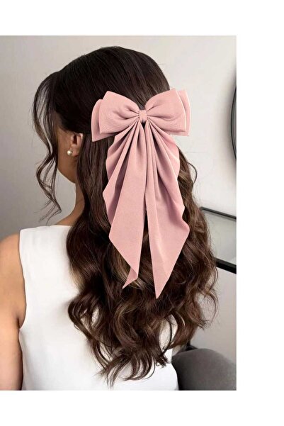 MutluBiDünya Kadın Uzun Boy Fiyonk Otomatik Toka